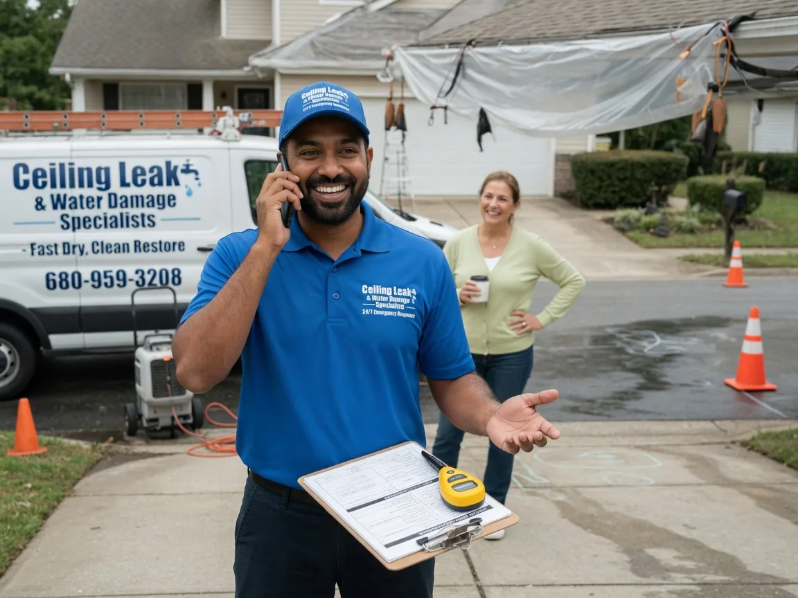 Ceiling Leak Cleanup Skowhegan, ME FAQs